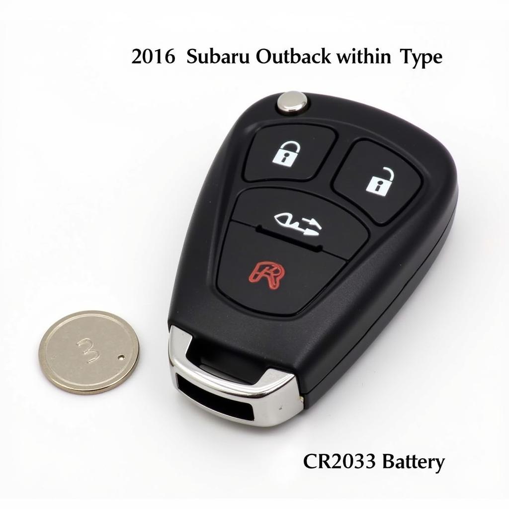 CR2032 Battery for 2016 Subaru Outback Key Fob