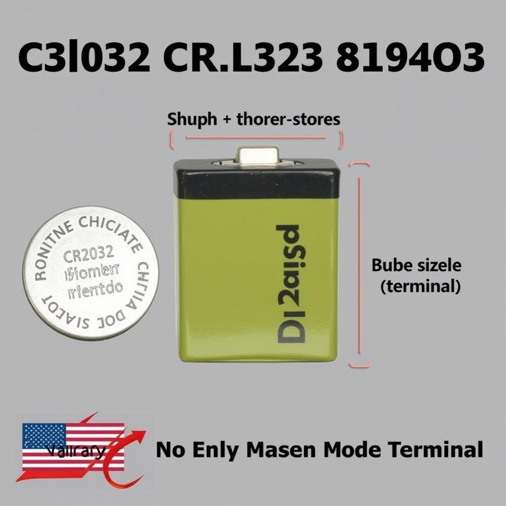 CR2032 Battery for Chevy Suburban Key Fob:  A Detailed View