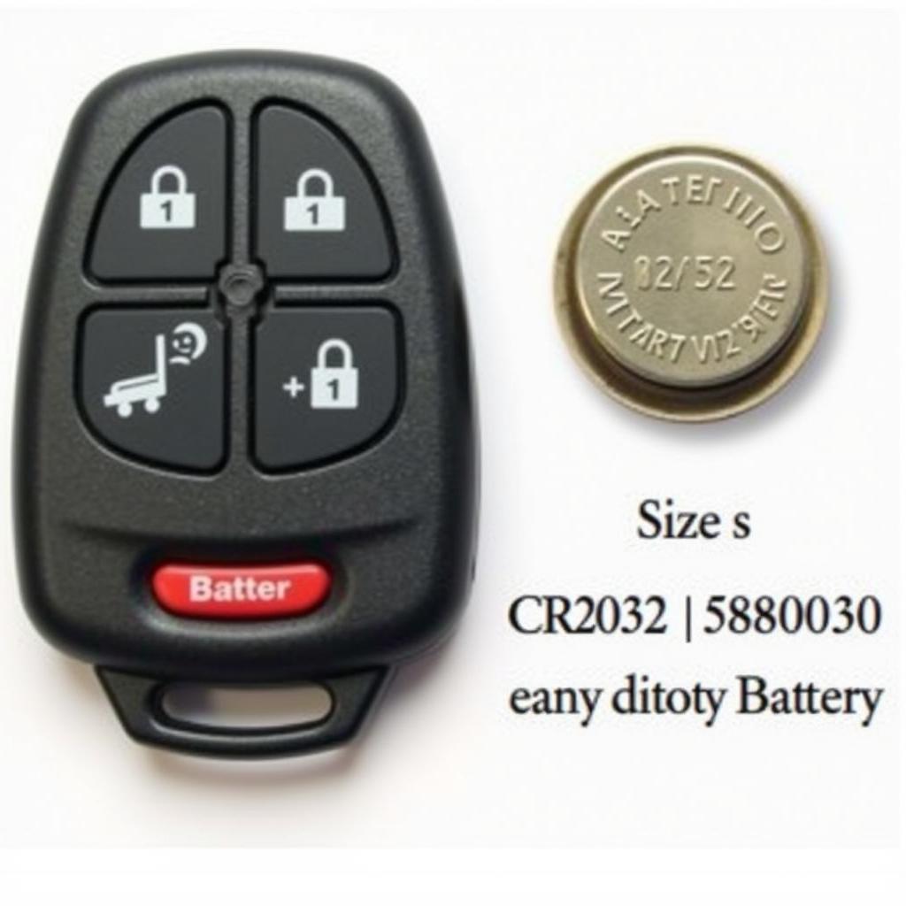 CR2032 Battery for Ford Explorer Key Fob