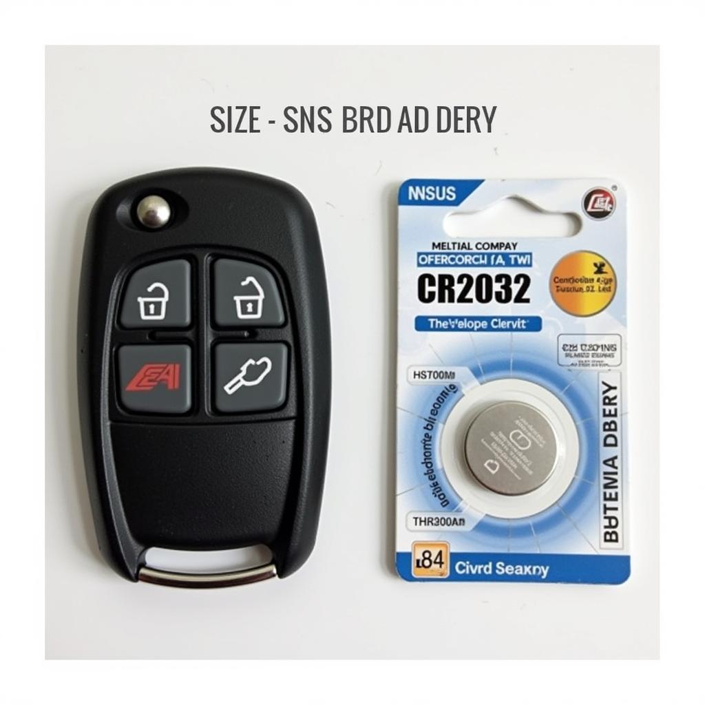 CR2032 Battery for Honda Civic Key Fob