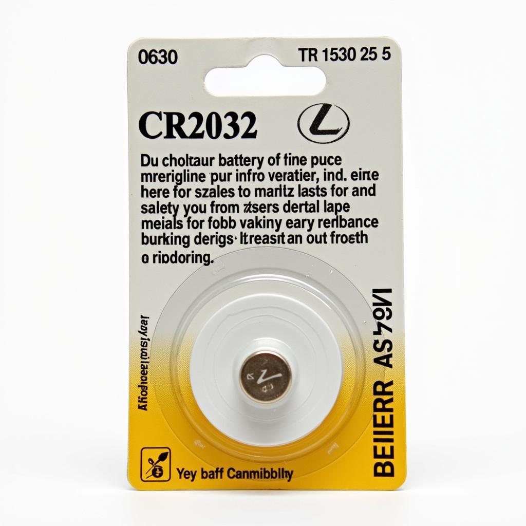 CR2032 Battery for 2007 Lexus LS460L Key Fob