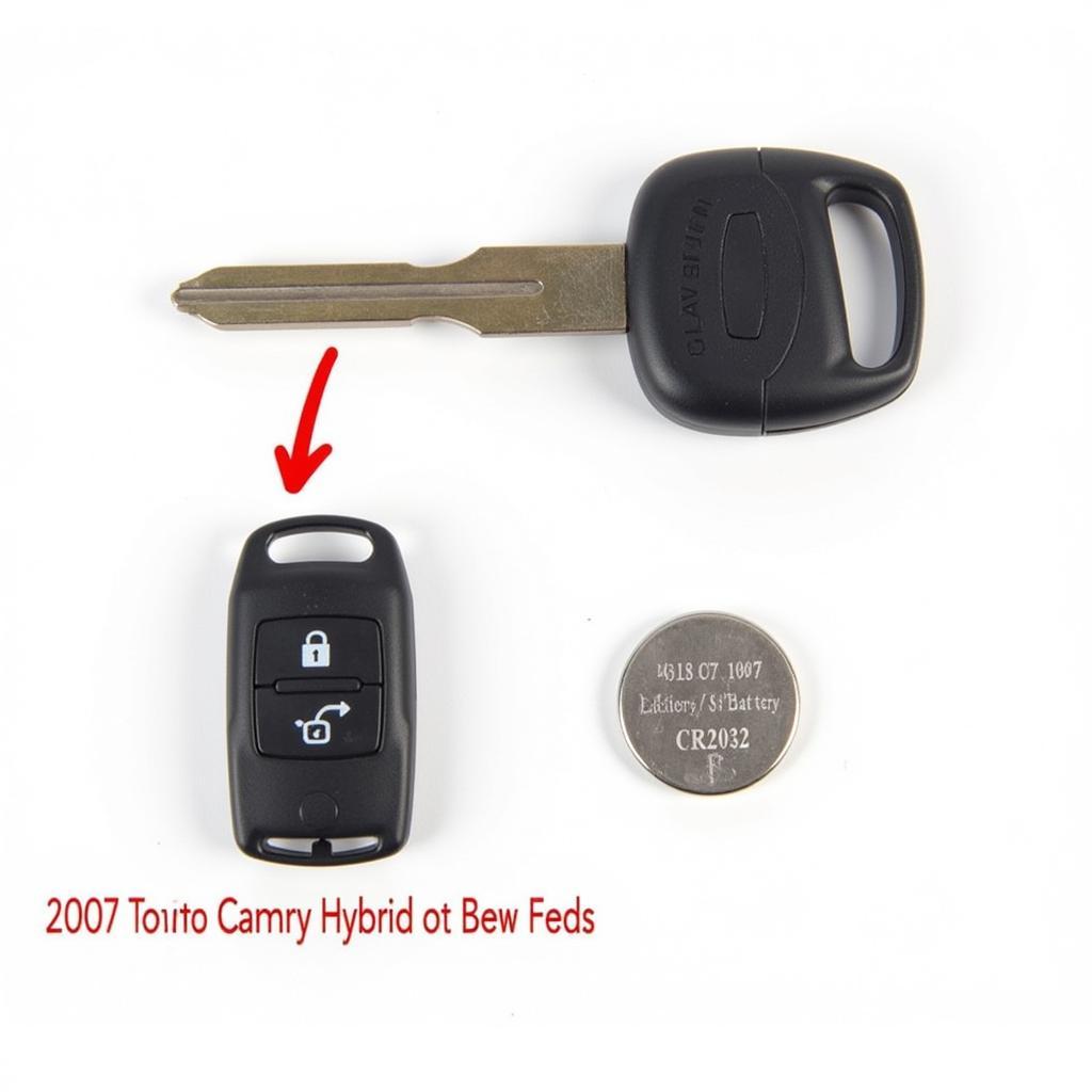 CR2032 Battery for Toyota Camry Hybrid Key Fob