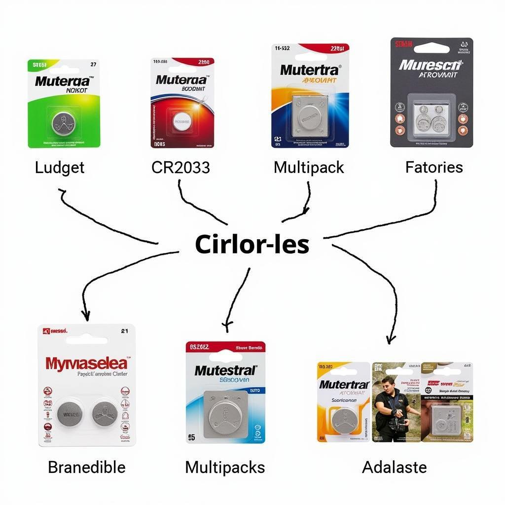 CR2032 Battery Options and Packaging