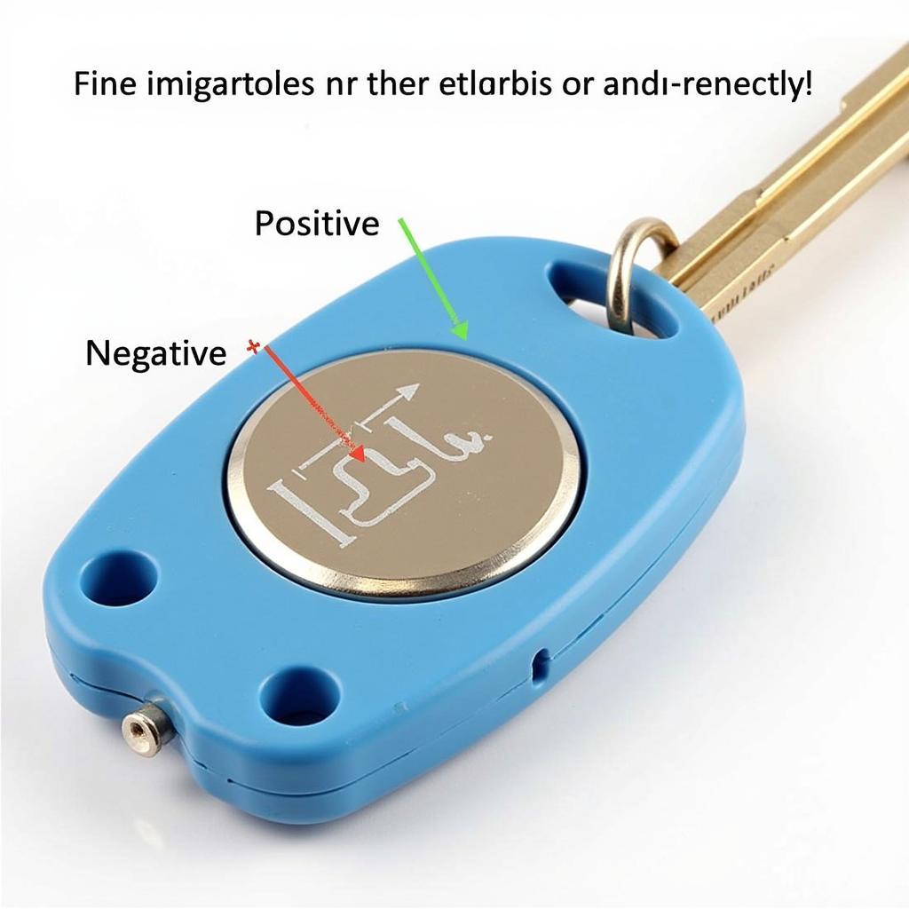 CR2032 Battery Positive and Negative Side Orientation