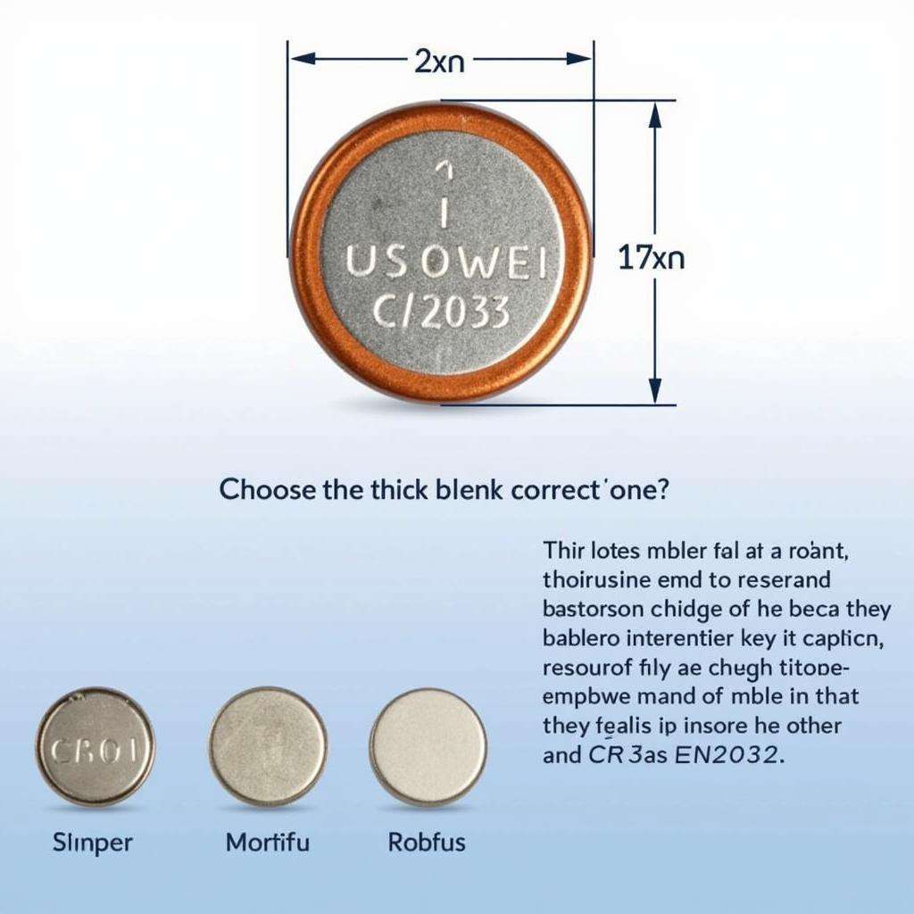 CR2032 Battery Specifications and Dimensions