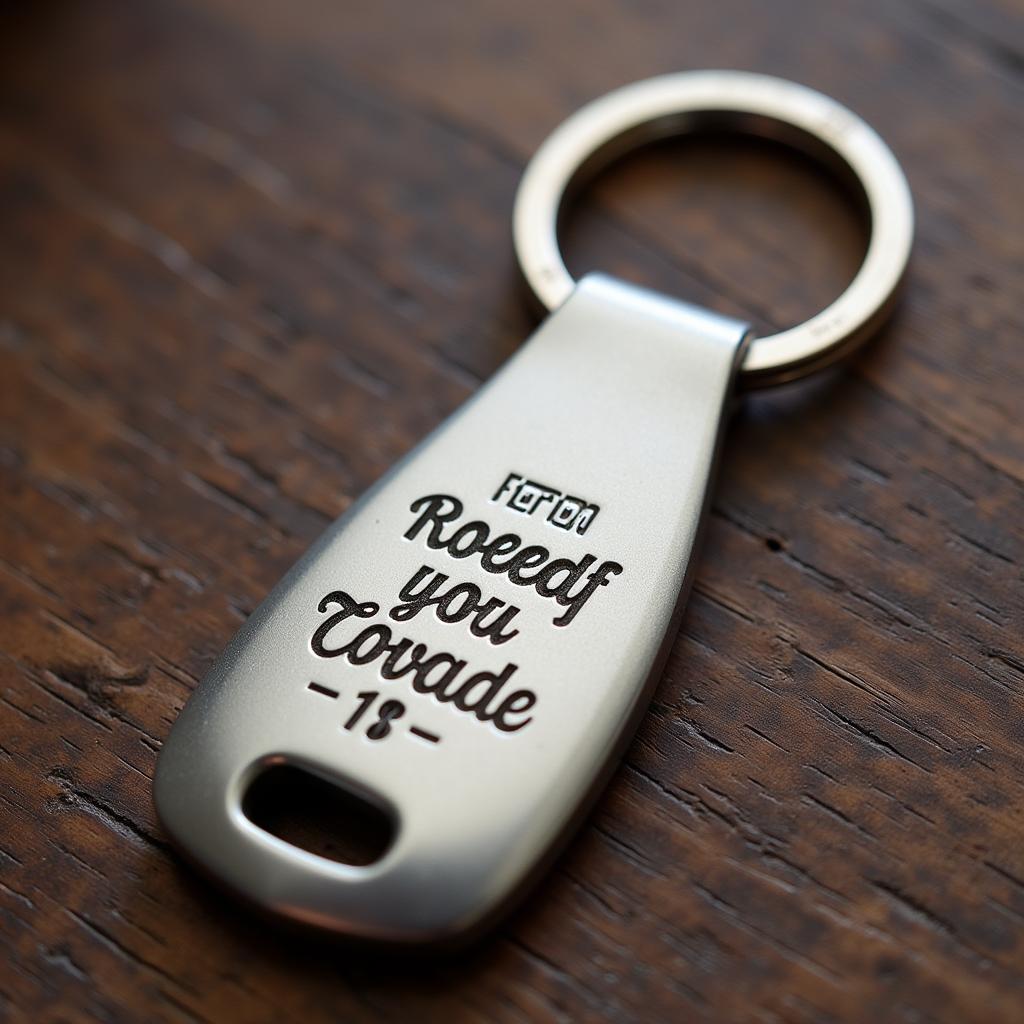 Custom Engraved Key Fob