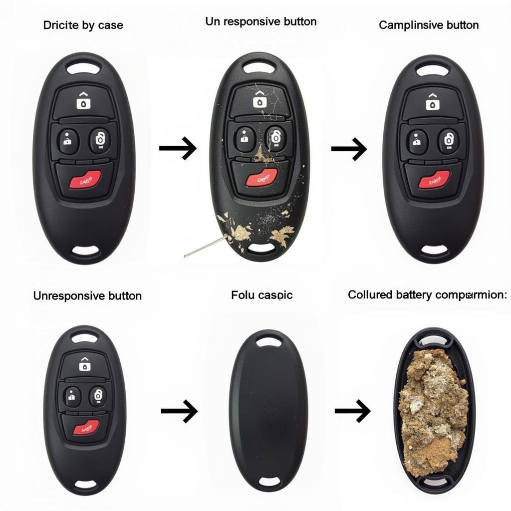 Signs of a Damaged Nissan Juke Key Fob: Cracks, Button Malfunction, and Range Issues