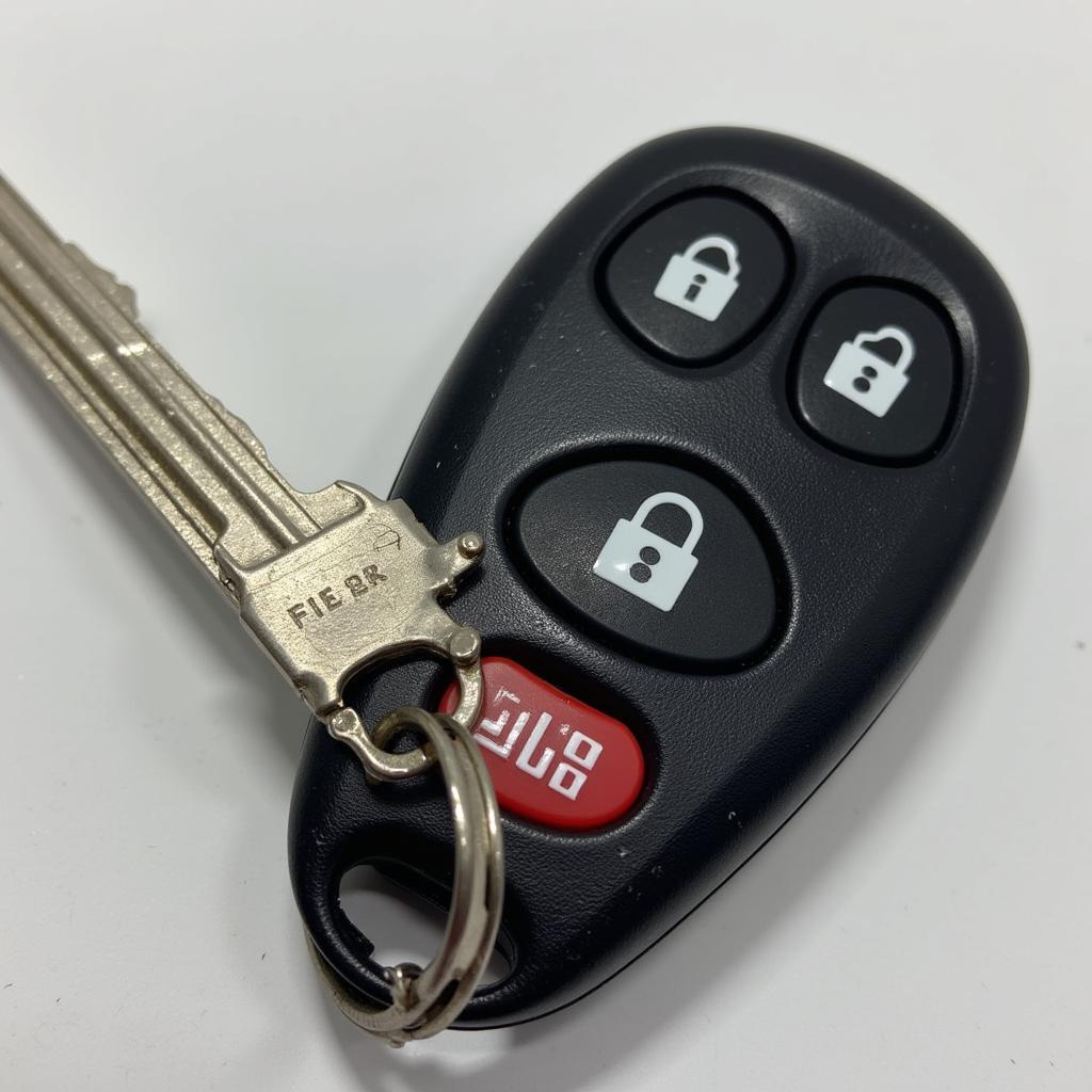 Damaged Nissan Key Fob