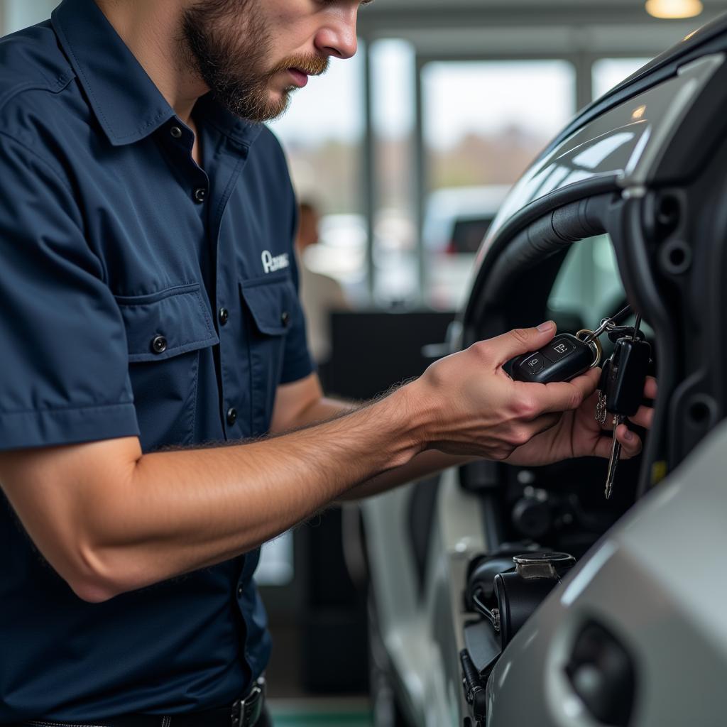 Dealership Key Fob Battery Replacement