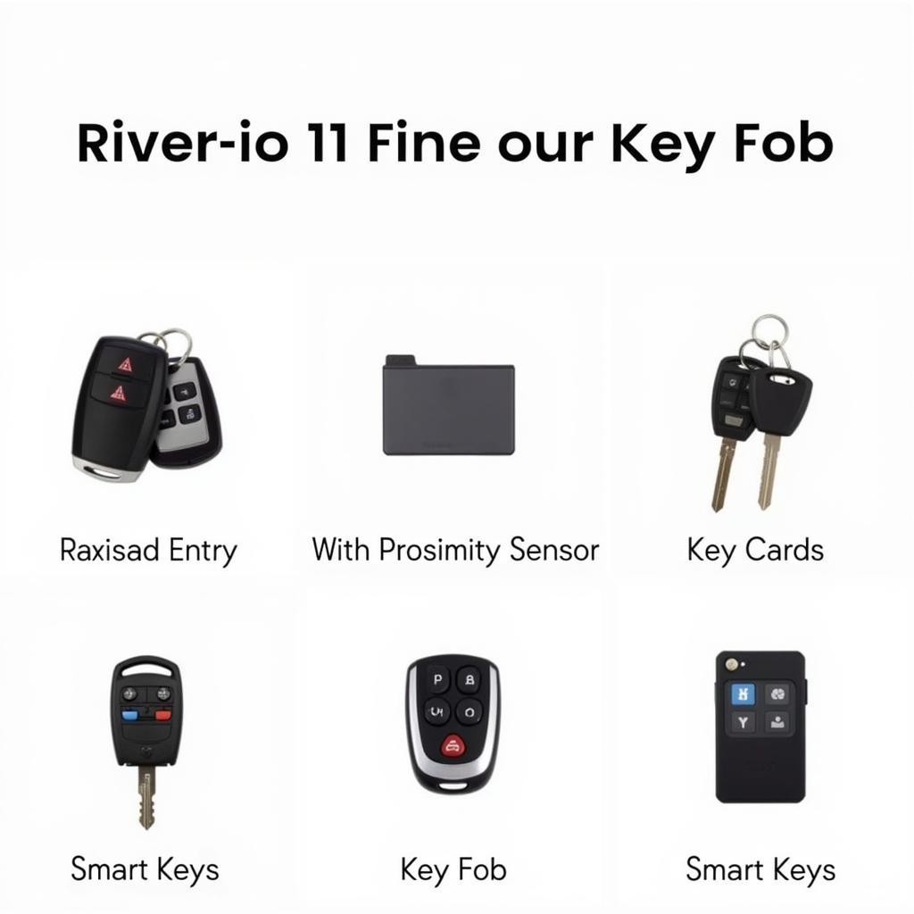 Variety of Key Fobs: Basic, Smart, and Proximity Keys