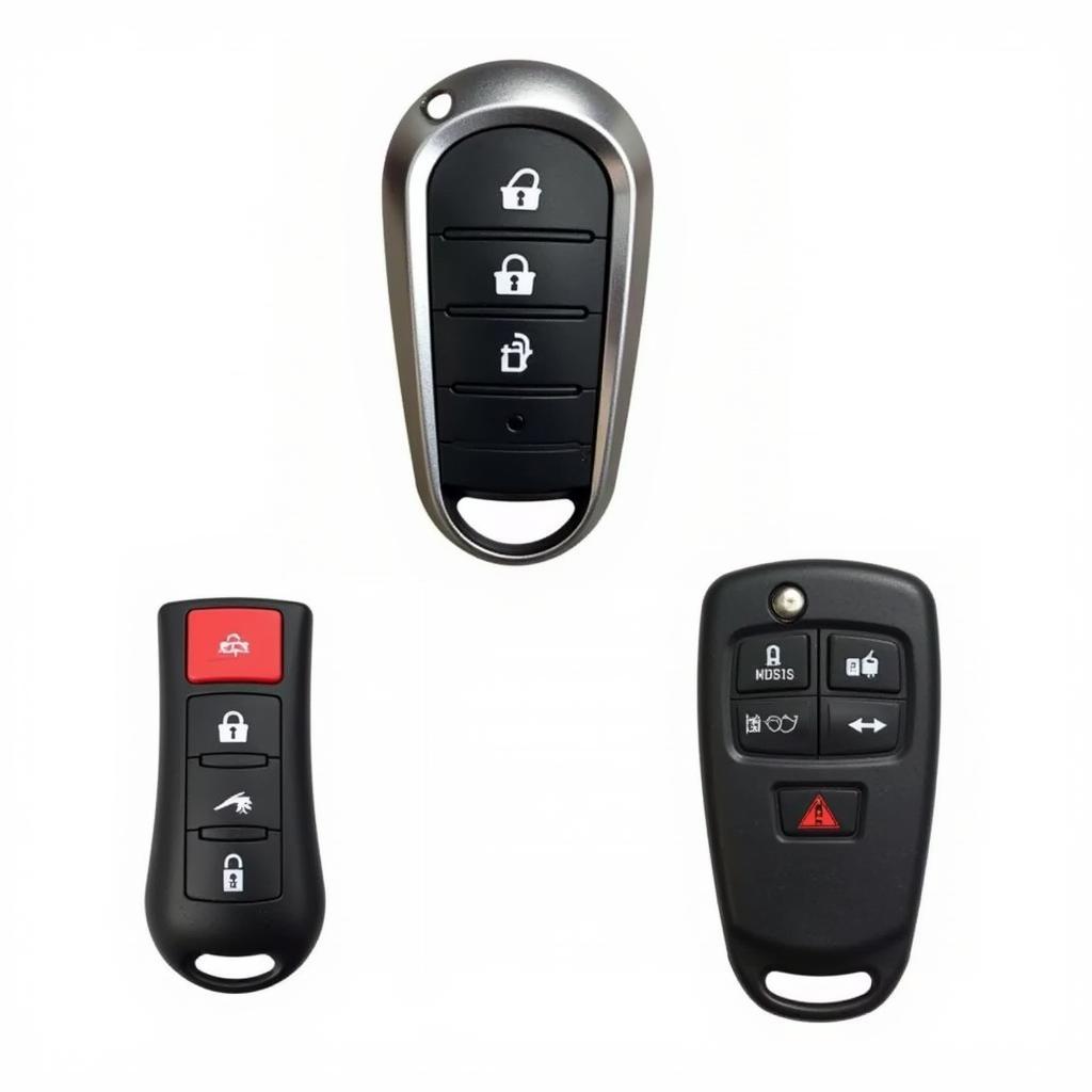 Different Types of Nissan Key Fobs