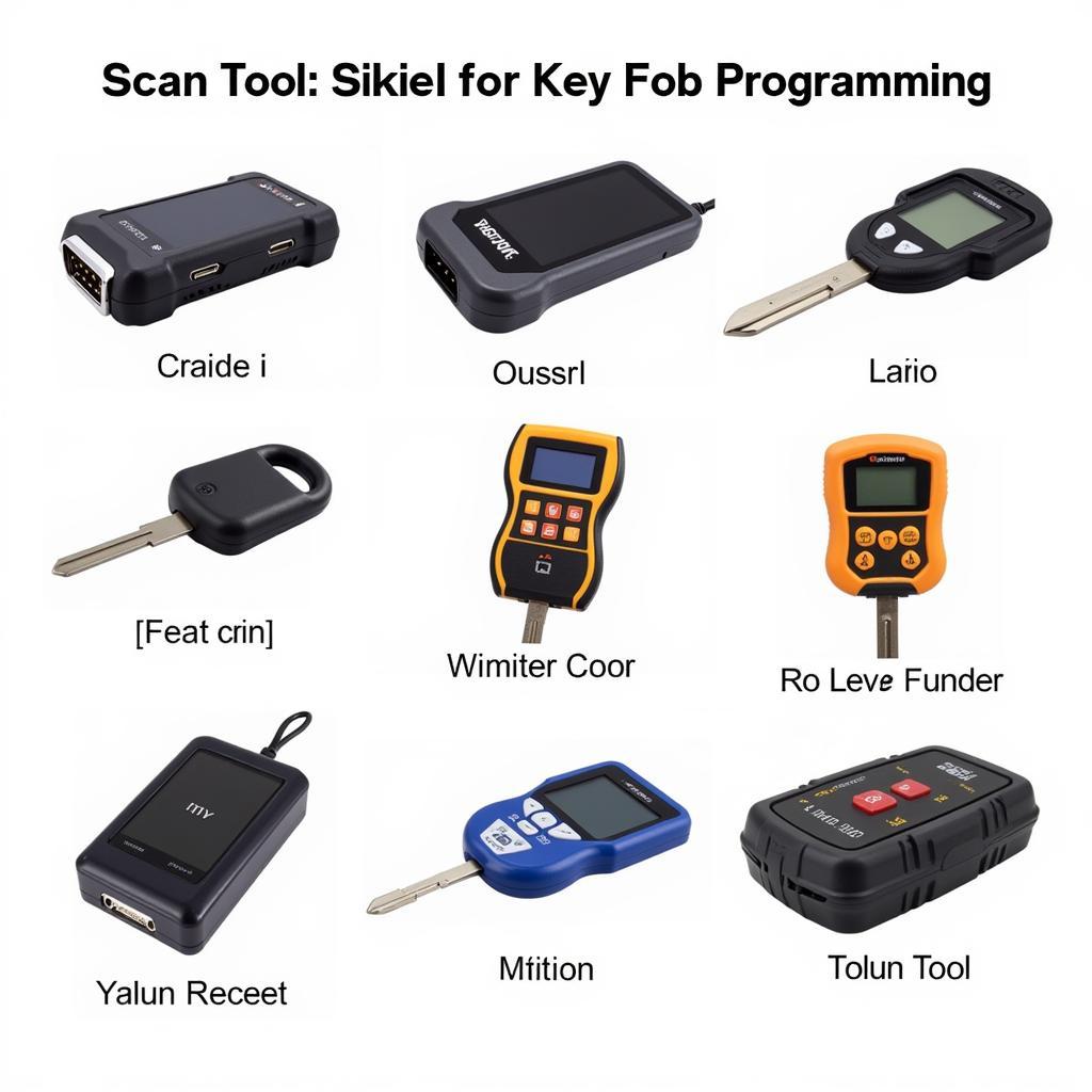 Different Types of Scan Tools for Key Fob Programming