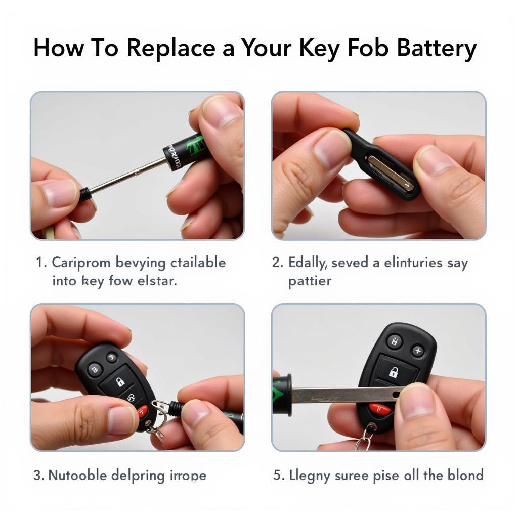 DIY Key Fob Battery Replacement Steps with Tools