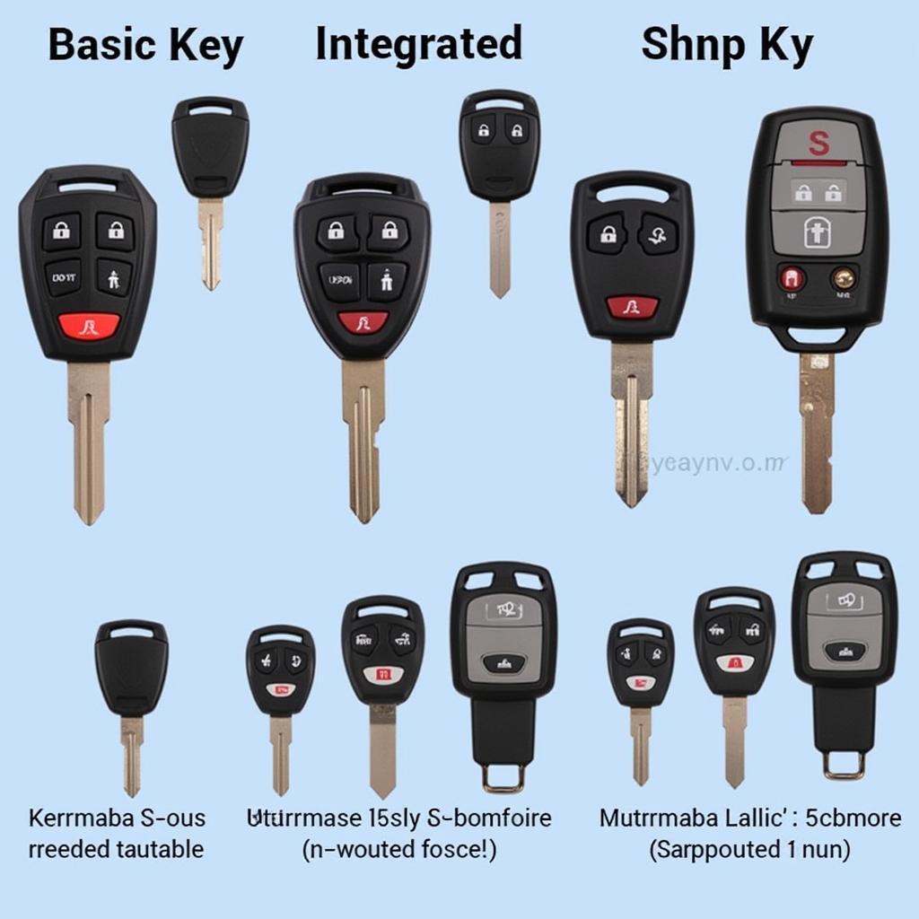 2007 Dodge Caliber Key Fob Types: Basic, Integrated, and Transponder Keys