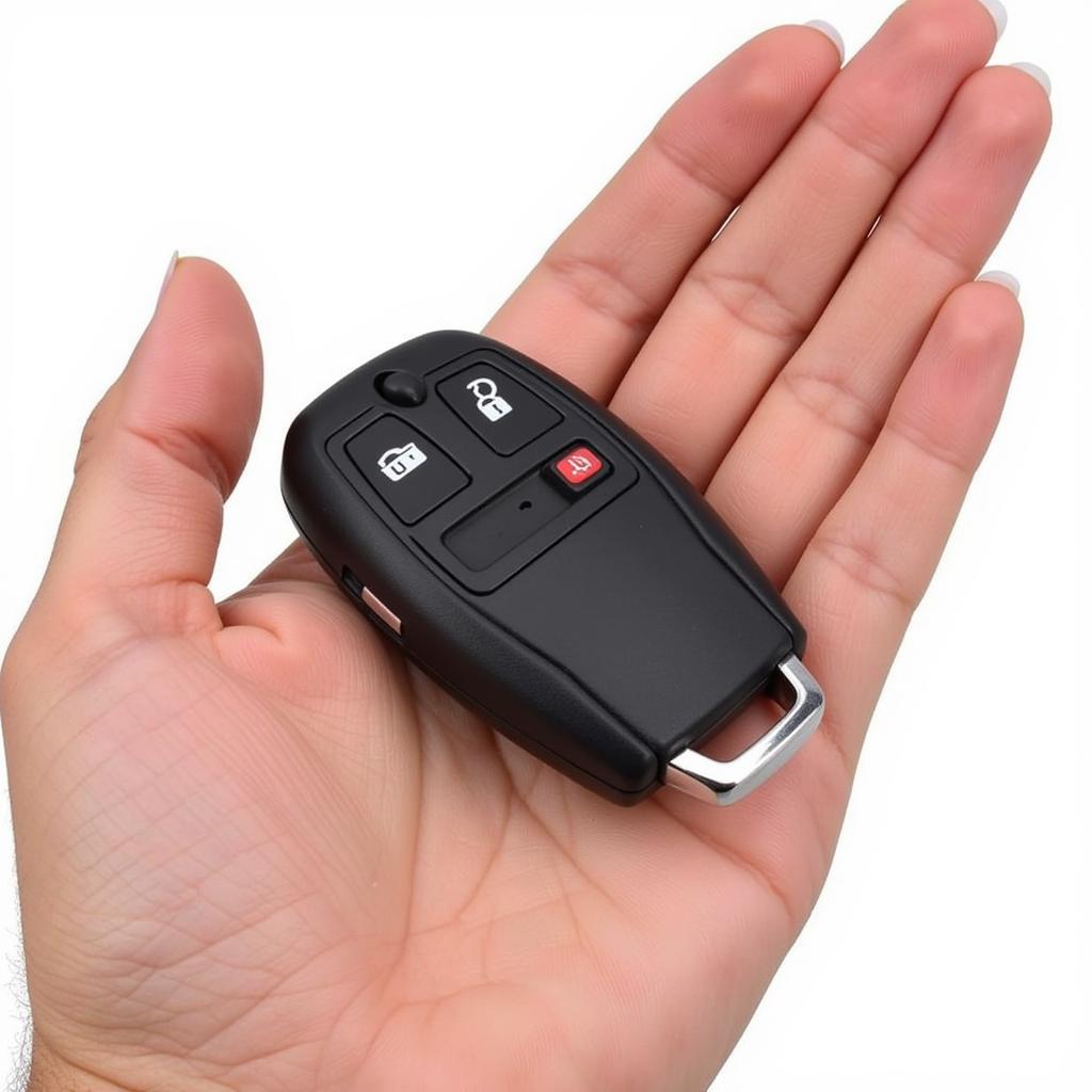 Dodge Charger Key Fob in Hand