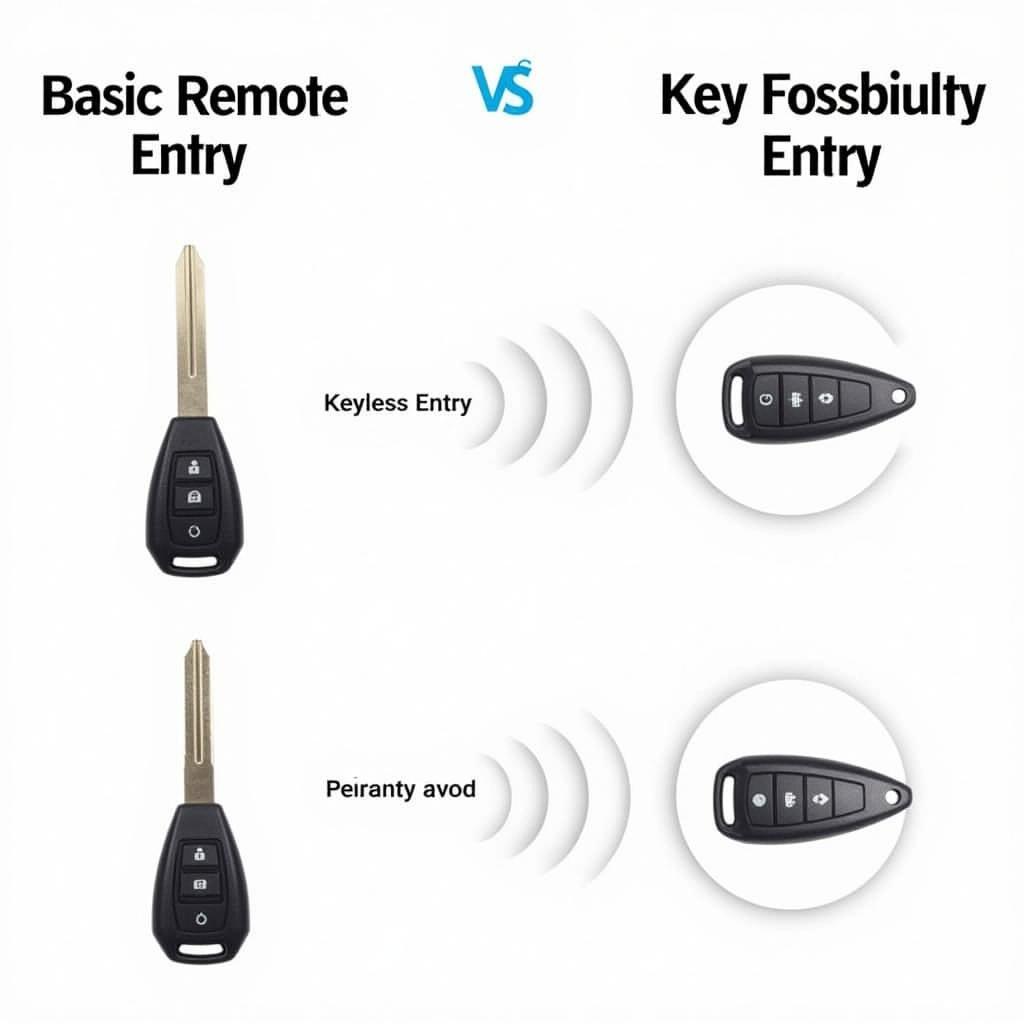 Dodge Grand Caravan Key Fob Types