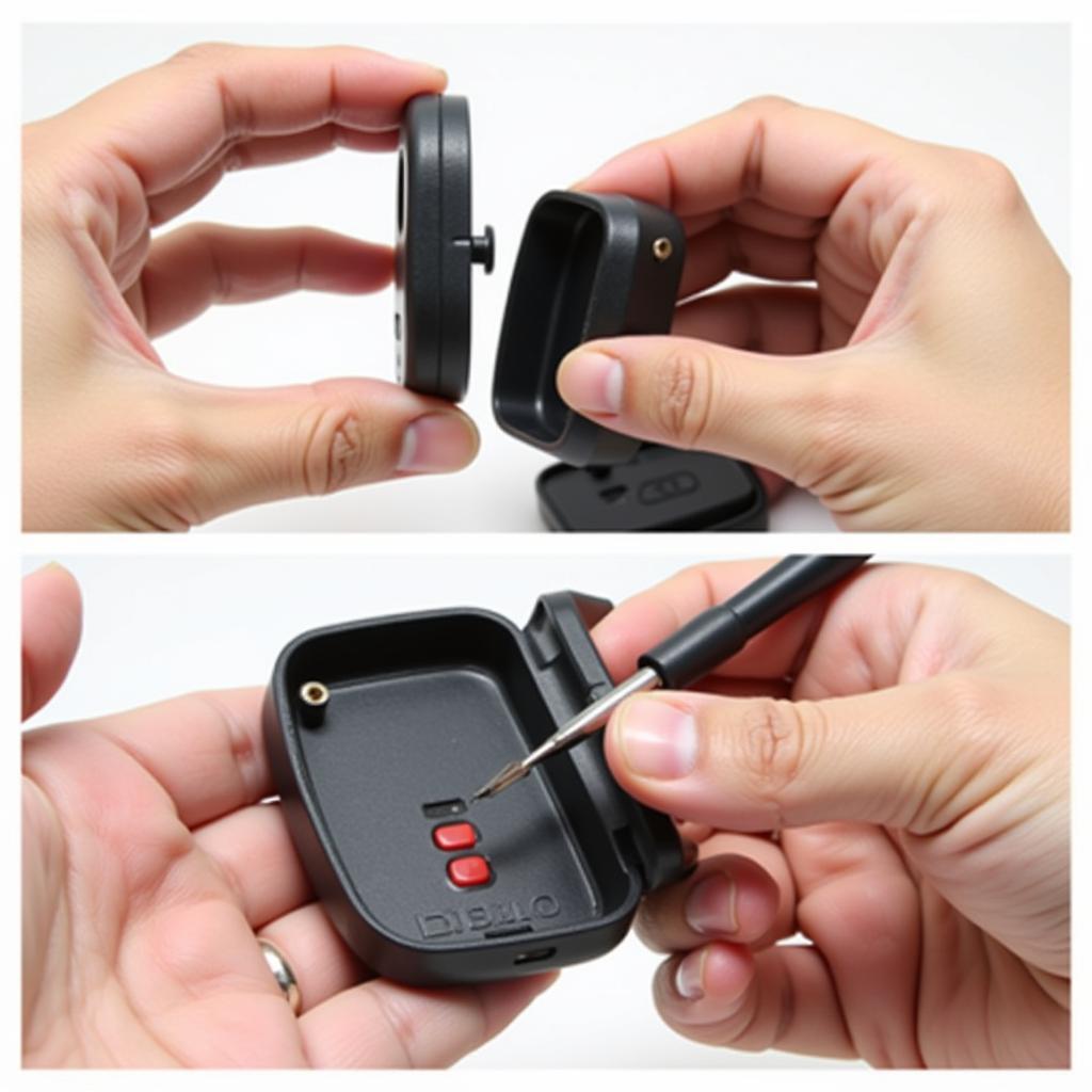 Opening a Dodge Journey Key Fob