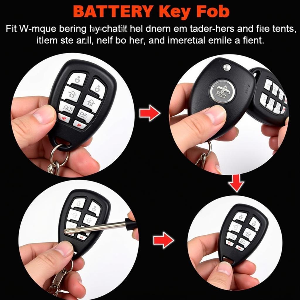 Installing a New Battery in a Dodge Key Fob