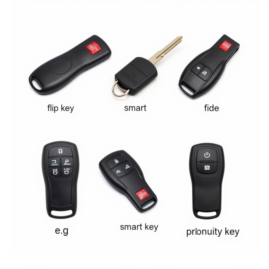 Different Types of Dodge Key Fobs