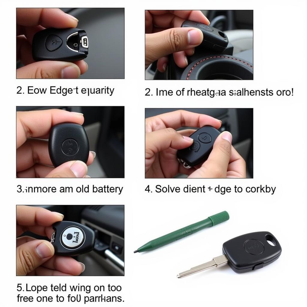 Replacing the Battery in a Dodge Ram Key Fob