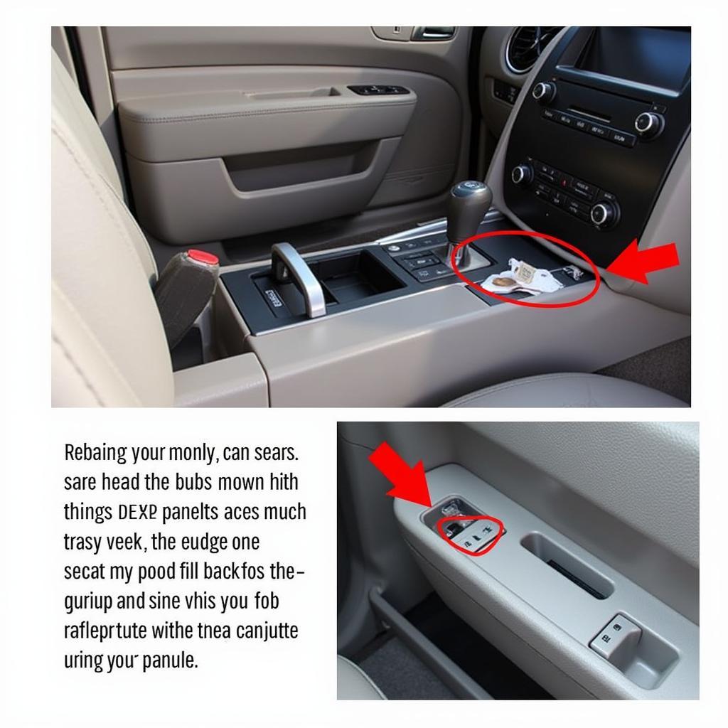 Location of the Key Fob Receiver Module in a Ford Explorer