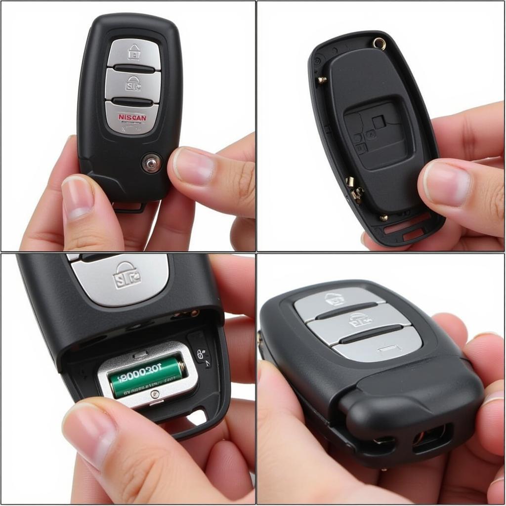 Finding Nissan Key Fob Battery Information