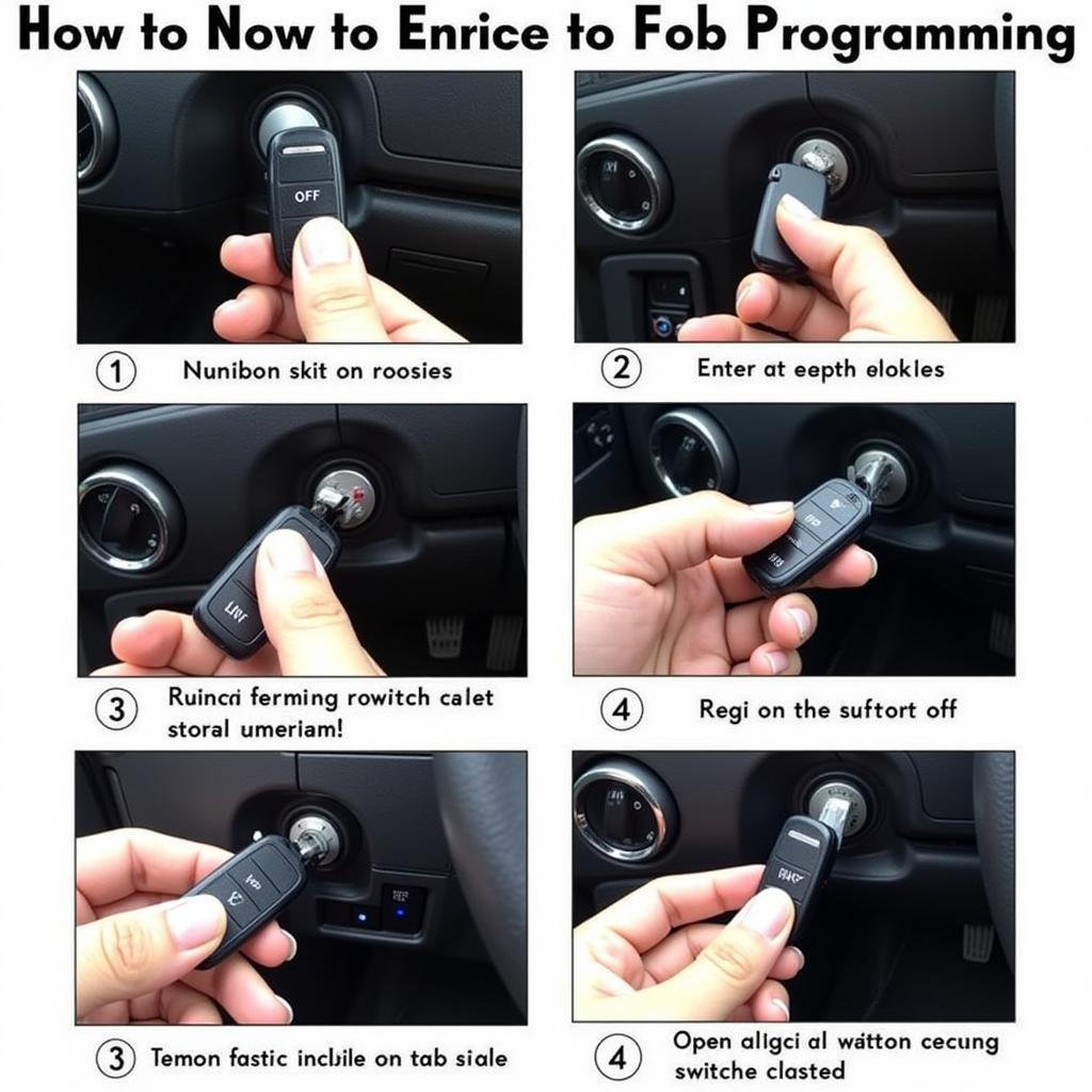 Ford Bronco Key Fob Programming Steps