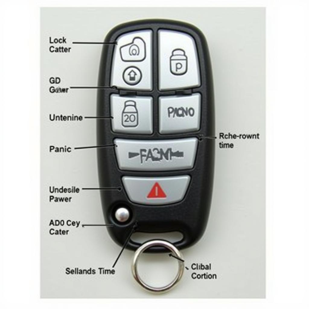 2004 Ford E250 Key Fob Functions and Features