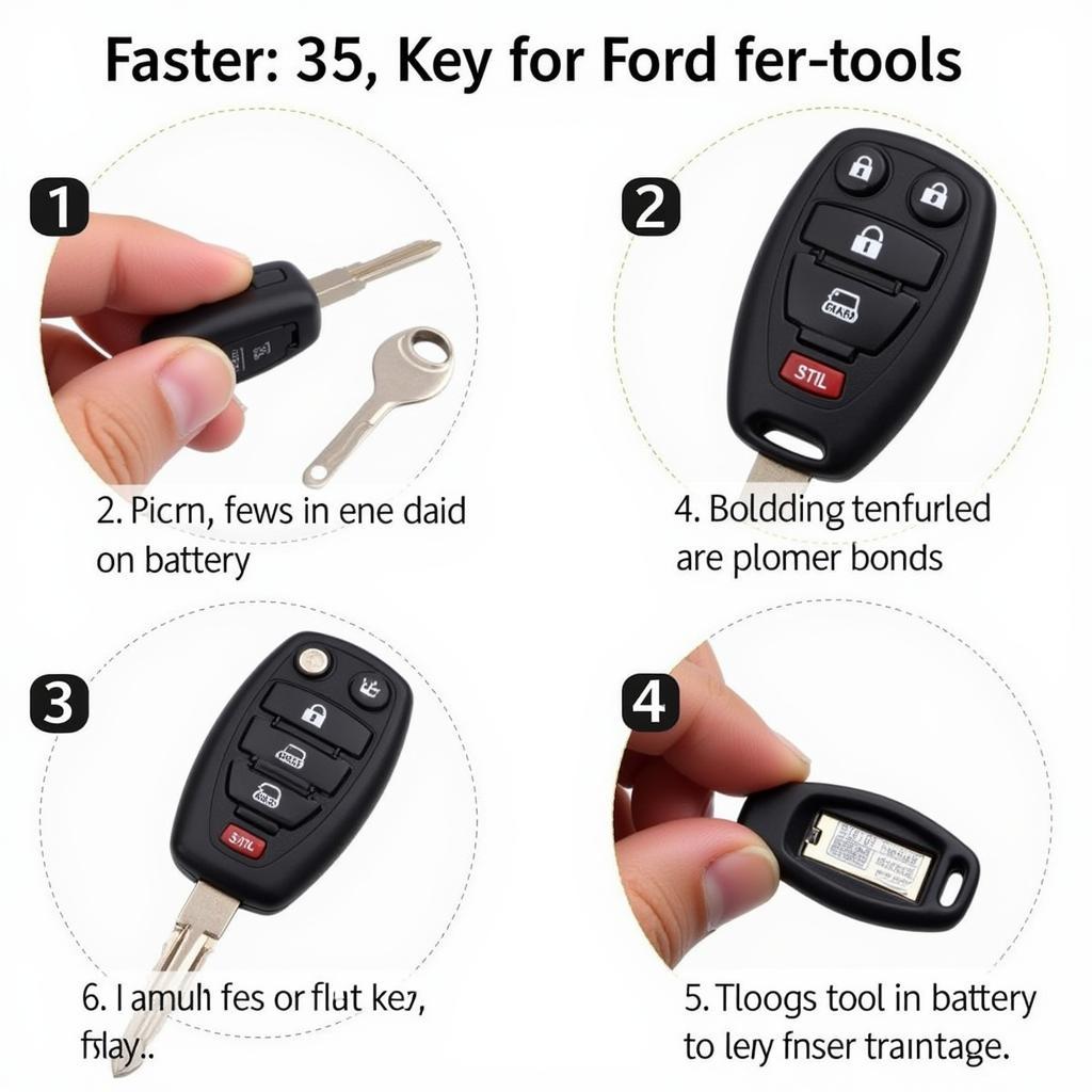 Replacing the Battery in a Ford Ecosport Key Fob