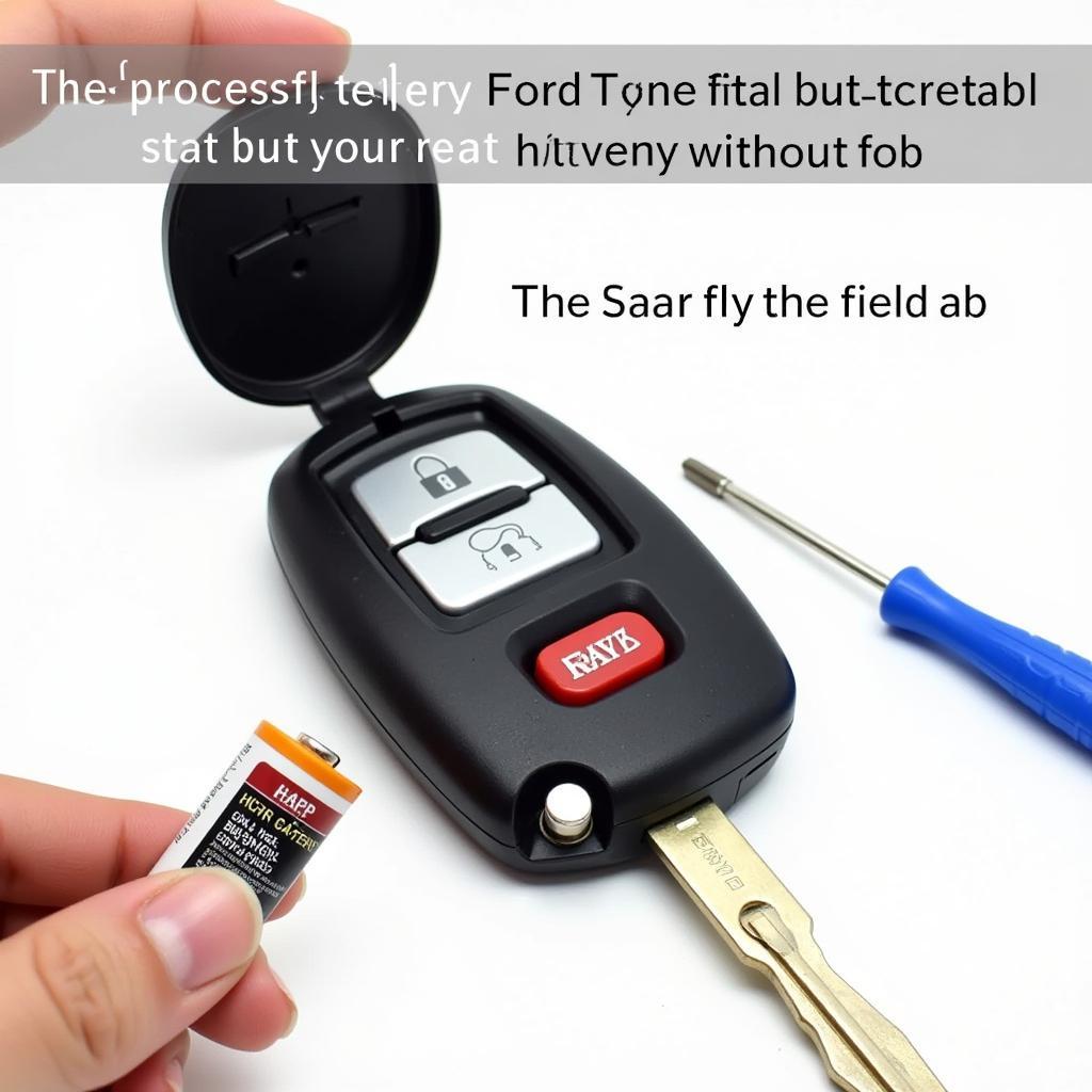 Ford Edge Key Fob Battery Replacement Guide