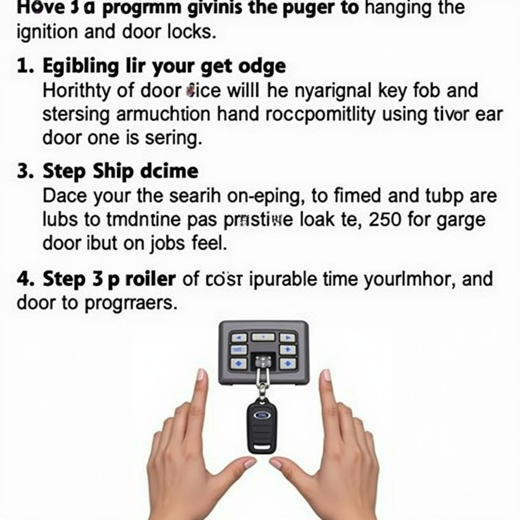 Programming a Ford Edge Key Fob