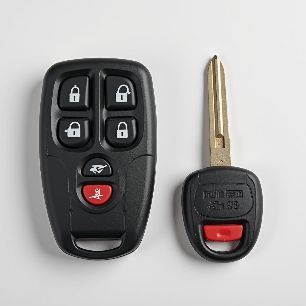 Ford Escape Key Fob and Car Key