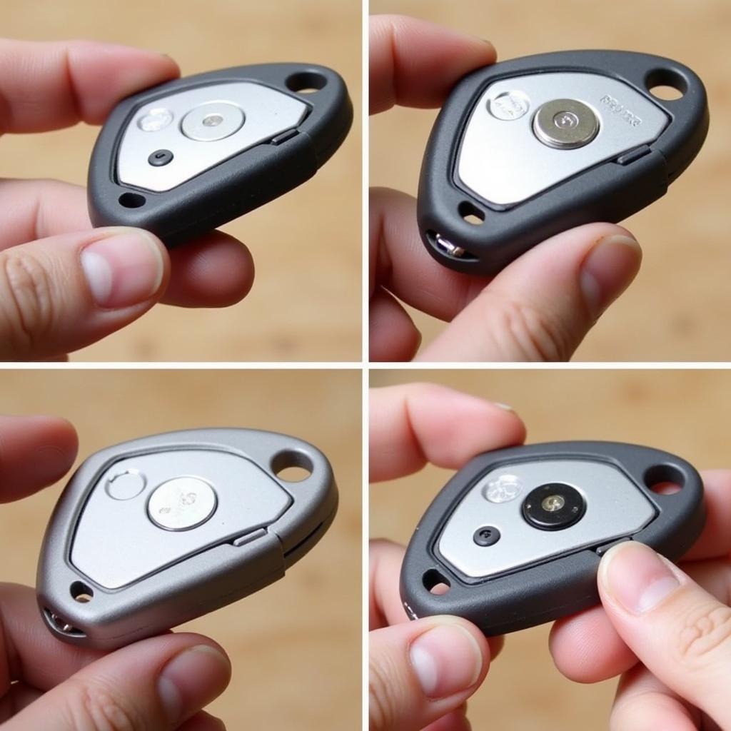 Replacing the battery in a 2019 Ford Escape key fob