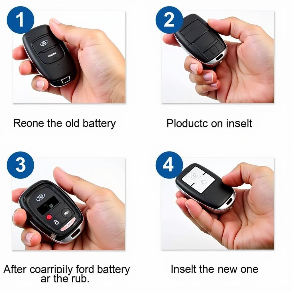 Replacing the Battery in a Ford Escape Key Fob