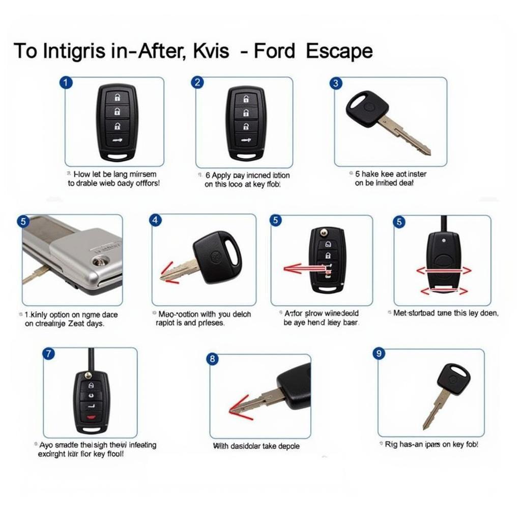 Ford Escape Key Fob Programming Steps