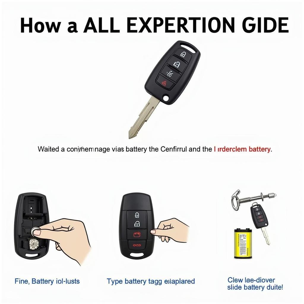 Replacing the battery in a Ford Expedition key fob - Step by step guide