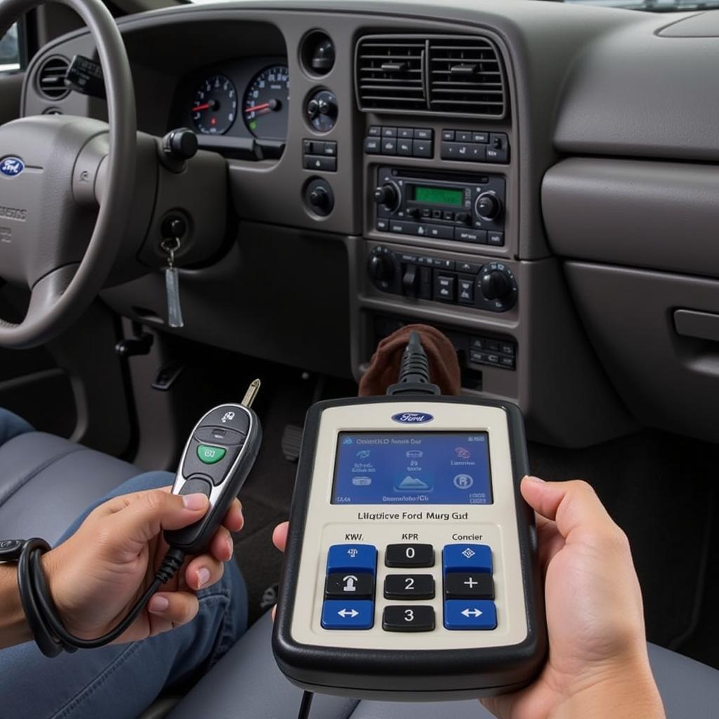 Using Diagnostic Equipment for Ford Expedition Key Fob Programming