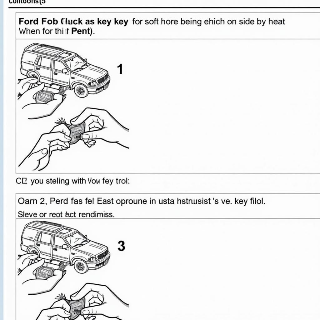 Programming a Ford Expedition key fob