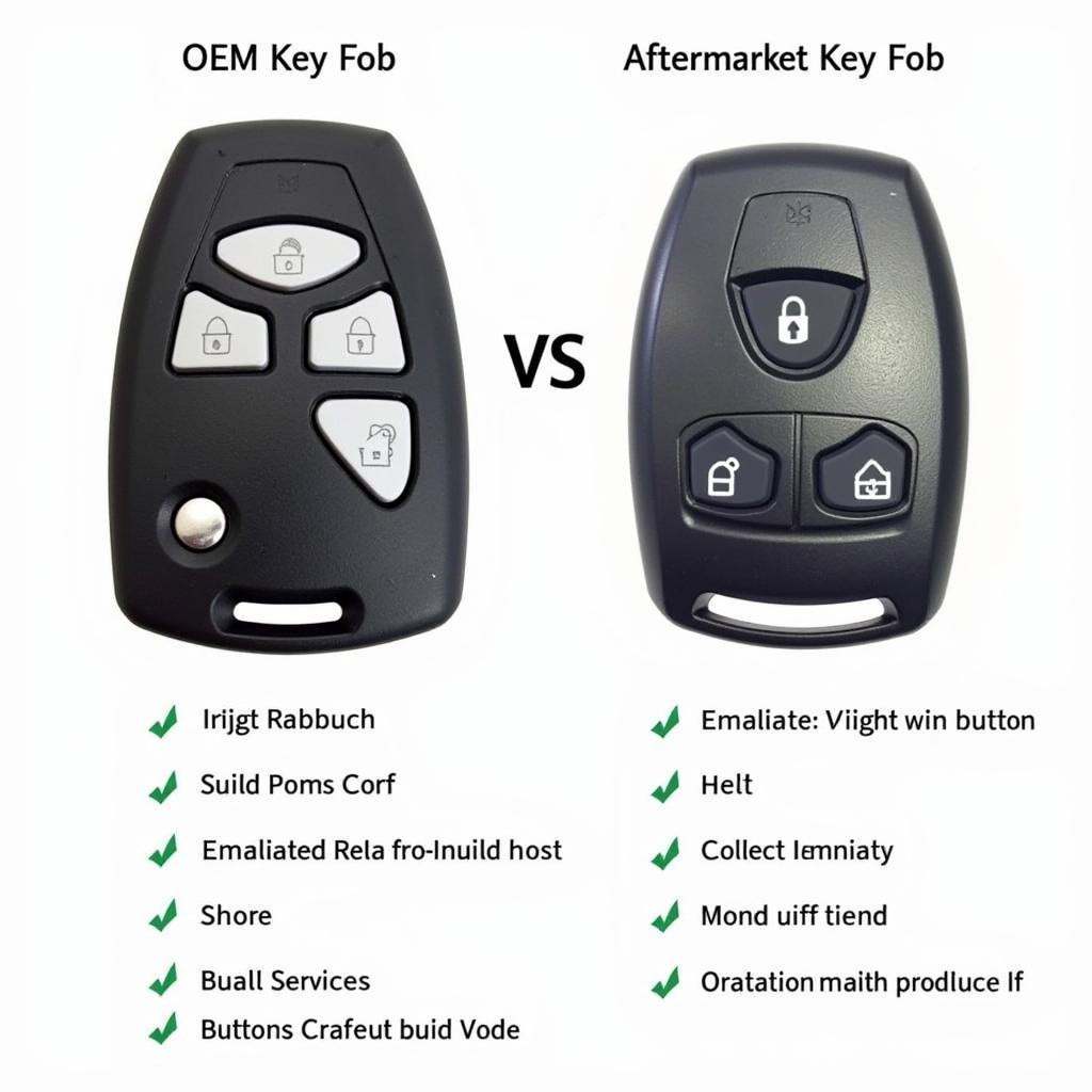 Comparing OEM and Aftermarket Key Fobs for the Ford Explorer Eddie Bauer