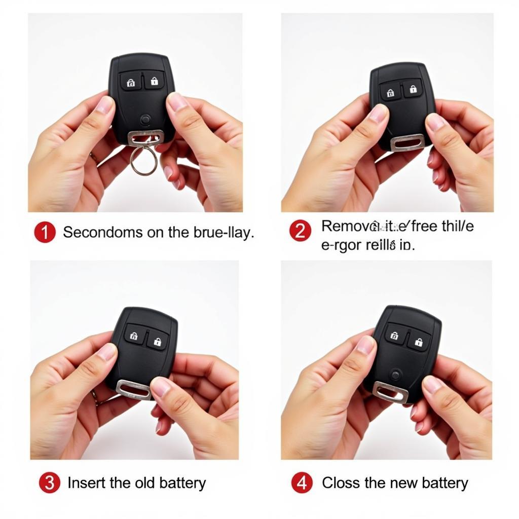 Ford Explorer Key Fob Battery Installation