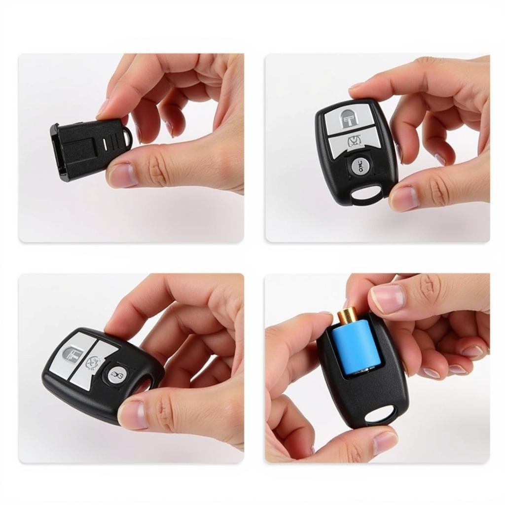 Replacing the battery in a Ford Explorer key fob