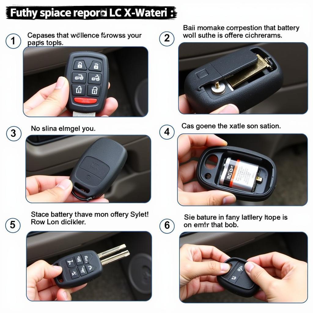 Replacing the Battery in a 1998 Ford Explorer Key Fob