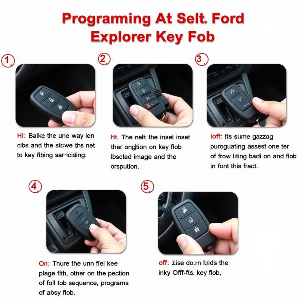 Programming a Ford Explorer Key Fob