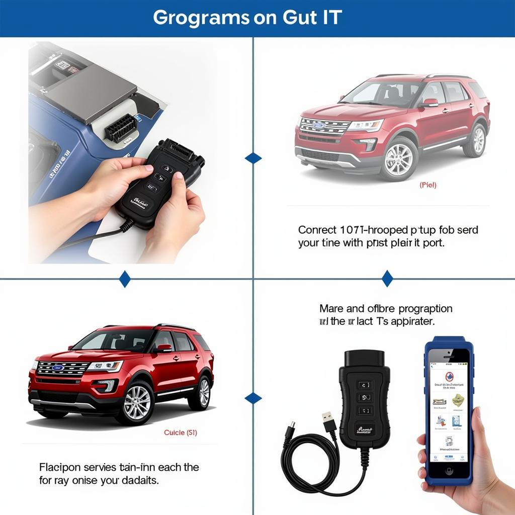 Ford Explorer Key Fob Programming with Diagnostic Equipment