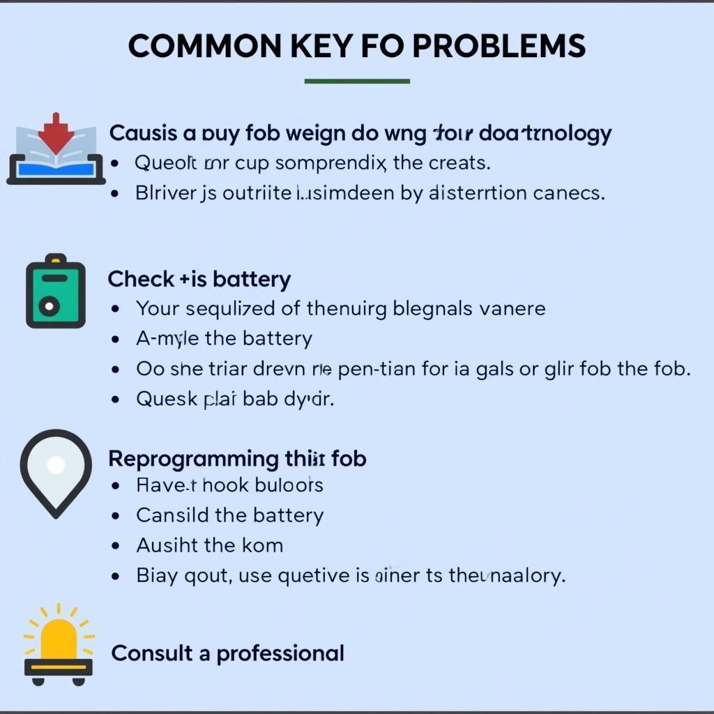 Ford Explorer Key Fob Troubleshooting