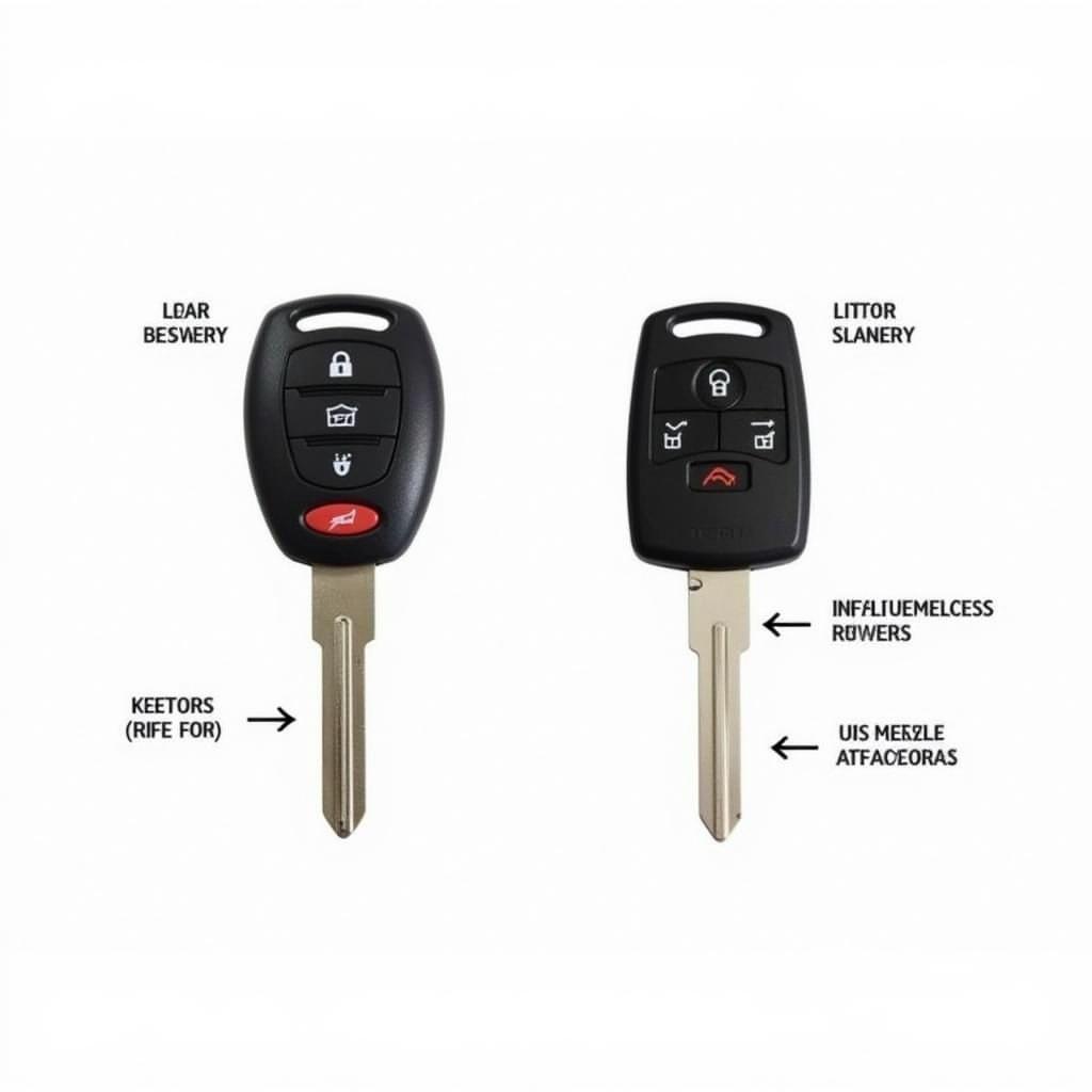 2019 Ford Explorer Key Fob Types