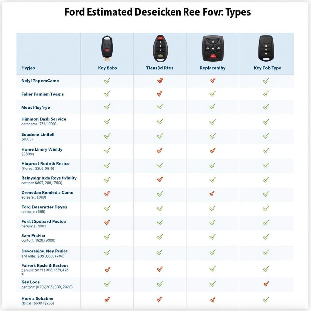 Ford Explorer Key Fob Types and Costs