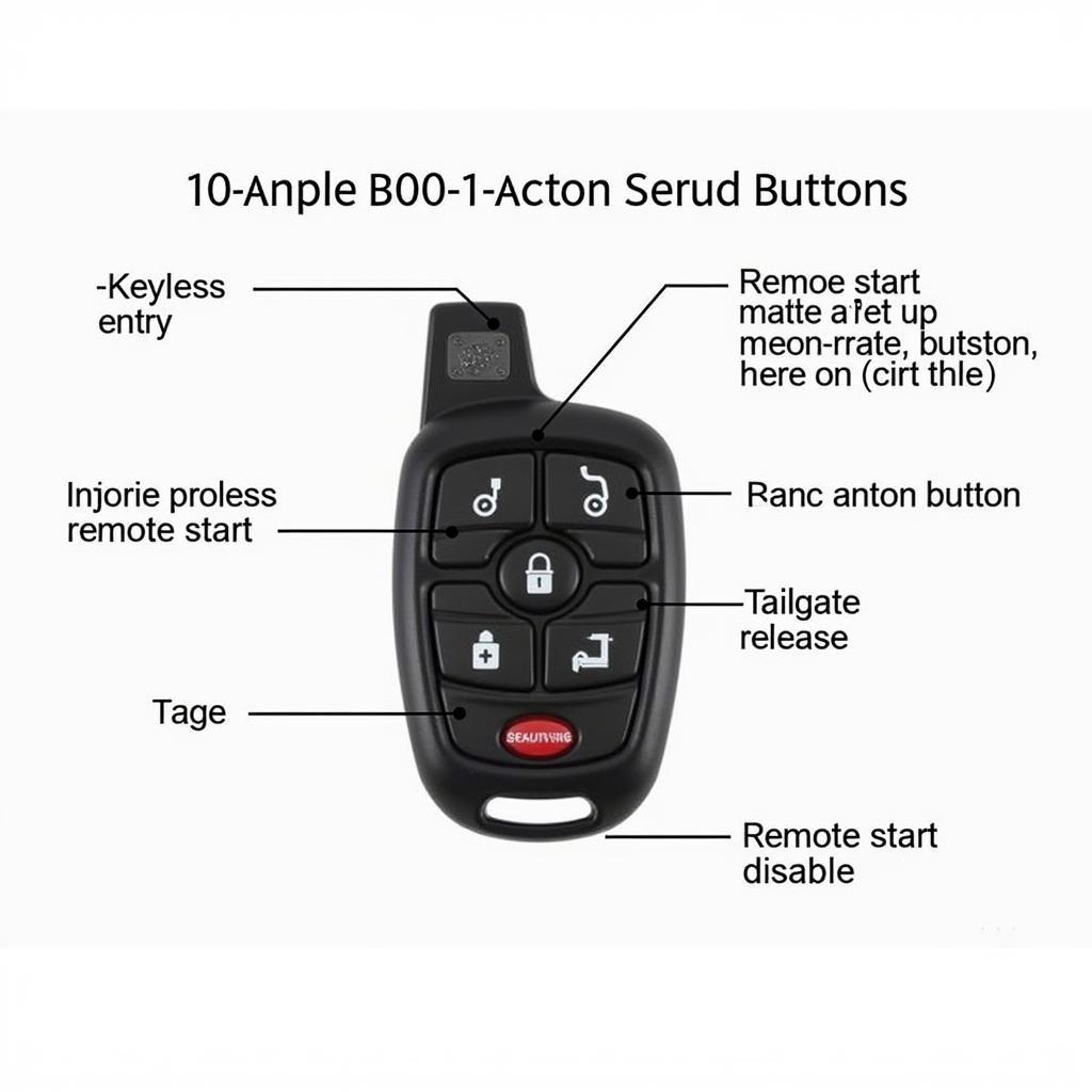 Ford F-150 Key Fob Features