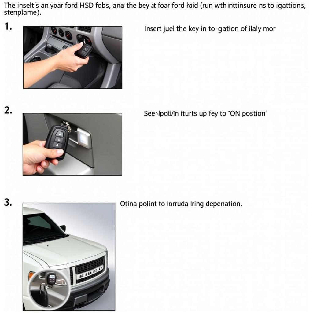 Ford F150 Key Fob Programming Steps