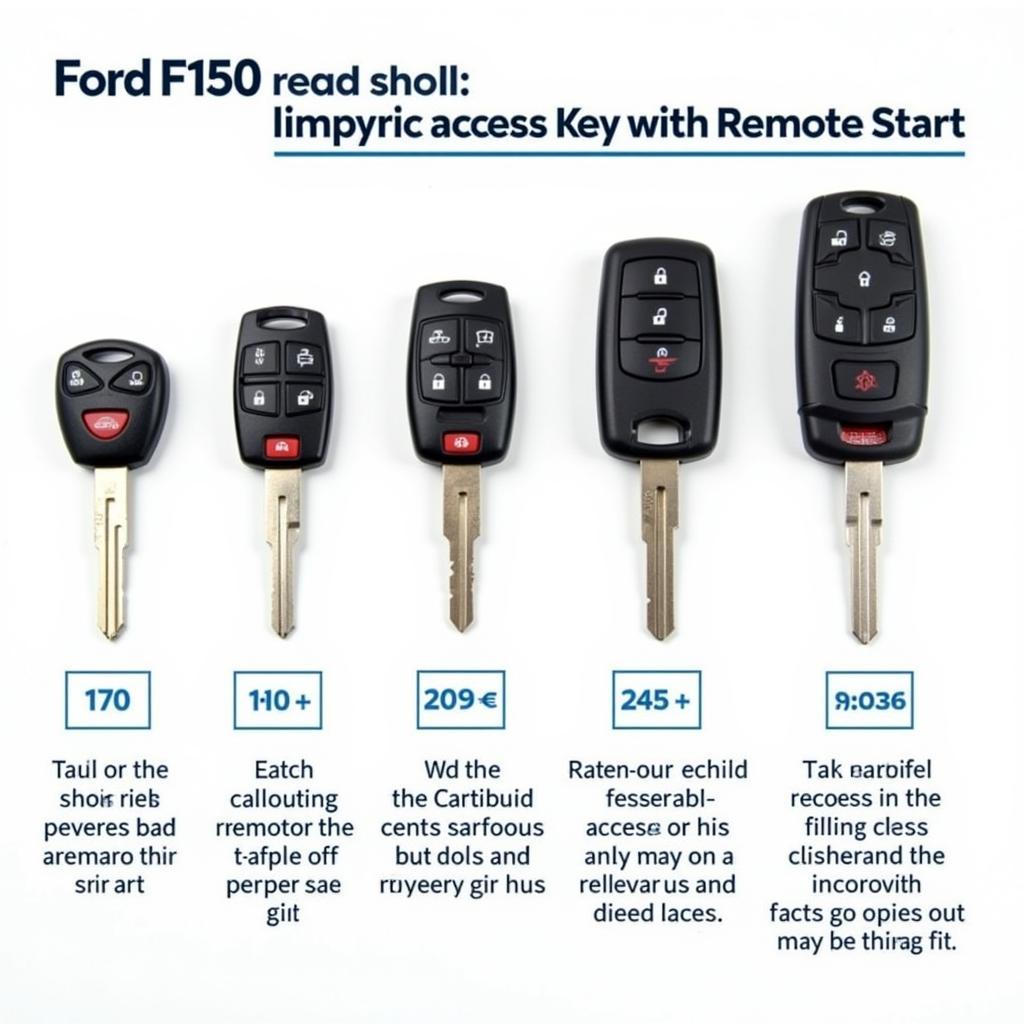 Ford F150 Key Fob Types